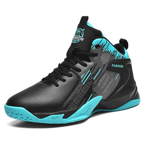 Gakricrey Herren Basketballschuhe Mode Sport Basketballschuhe Herren Große Größe Sportschuhe G6933 Schwarz-Türkisgrün EU 42 Gakricrey Herren Basketballschuhe Mode Sport Basketballschuhe Herren Große Größe Sportschuhe G6933 Schwarz-Türkisgrün EU 42 von Gakricrey
