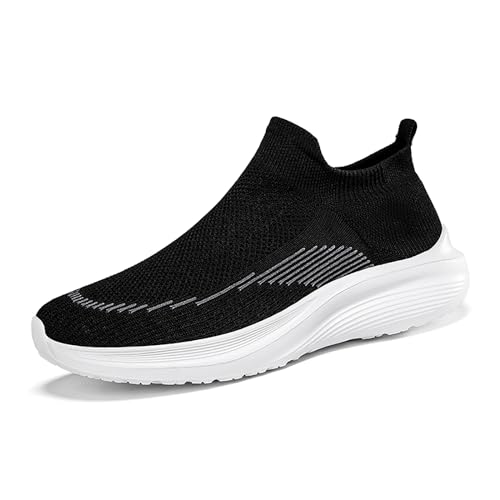 Gakricrey Herren Damen Slip On Sneaker Leichte Atmungsaktiv Sportschuhe Turnschuhe Bequem Schlupfschuhe Freizeitschuhe Straßenlaufschuhe Walkingschuhe Unisex 273 Schwarzweiß EU 40 Gakricrey Herren Damen Slip On Sneaker Leichte Atmungsaktiv Sportschuhe Turnschuhe Bequem Schlupfschuhe Freizeitschuhe Straßenlaufschuhe Walkingschuhe Unisex 273 Schwarzweiß EU 40 von Gakricrey