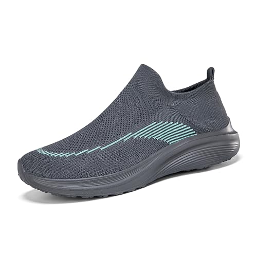 Gakricrey Herren Damen Slip On Sneaker Leichte Atmungsaktiv Sportschuhe Turnschuhe Bequem Schlupfschuhe Freizeitschuhe Straßenlaufschuhe Walkingschuhe Unisex 273 graugrün EU 39 Gakricrey Herren Damen Slip On Sneaker Leichte Atmungsaktiv Sportschuhe Turnschuhe Bequem Schlupfschuhe Freizeitschuhe Straßenlaufschuhe Walkingschuhe Unisex 273 graugrün EU 39 von Gakricrey
