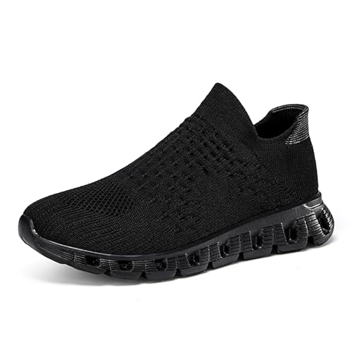 Gakricrey Herren Damen Slip On Sneaker Leichte Atmungsaktiv Sportschuhe Turnschuhe Bequem Schlupfschuhe Freizeitschuhe Straßenlaufschuhe Walkingschuhe Unisex 276 schwarz EU 41 Gakricrey Herren Damen Slip On Sneaker Leichte Atmungsaktiv Sportschuhe Turnschuhe Bequem Schlupfschuhe Freizeitschuhe Straßenlaufschuhe Walkingschuhe Unisex 276 schwarz EU 41 von Gakricrey