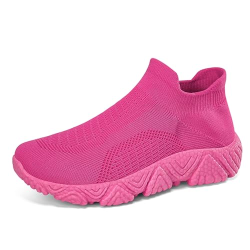 Gakricrey Herren Damen Slip On Sneaker Leichte Atmungsaktiv Sportschuhe Turnschuhe Bequem Schlupfschuhe Freizeitschuhe Straßenlaufschuhe Walkingschuhe Unisex 912 Rosenrot EU 38 Gakricrey Herren Damen Slip On Sneaker Leichte Atmungsaktiv Sportschuhe Turnschuhe Bequem Schlupfschuhe Freizeitschuhe Straßenlaufschuhe Walkingschuhe Unisex 912 Rosenrot EU 38 von Gakricrey