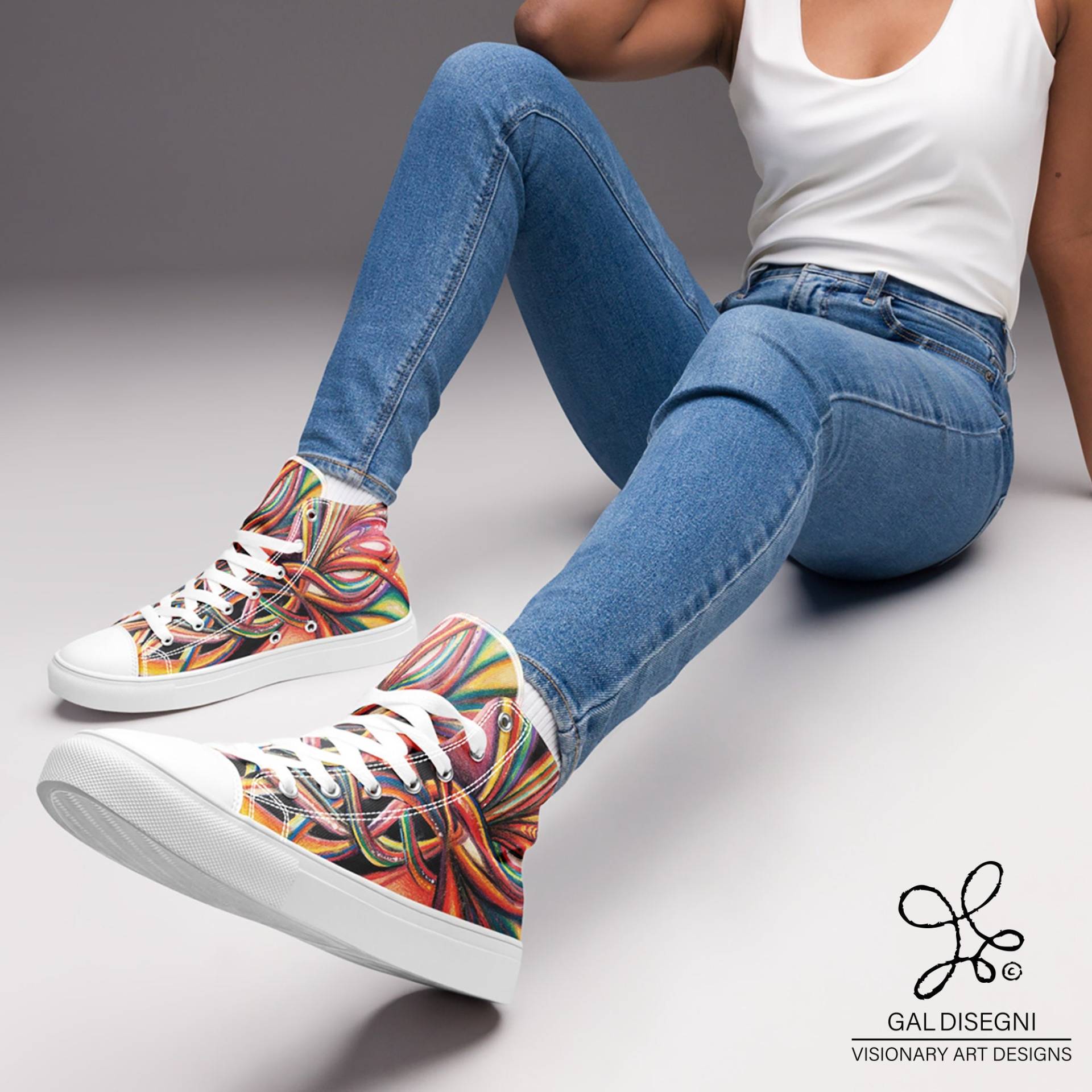 "Damen High Top Canvas Schuhe "Soul Dna" Von Gal Disegni ." von GalDisegniArt