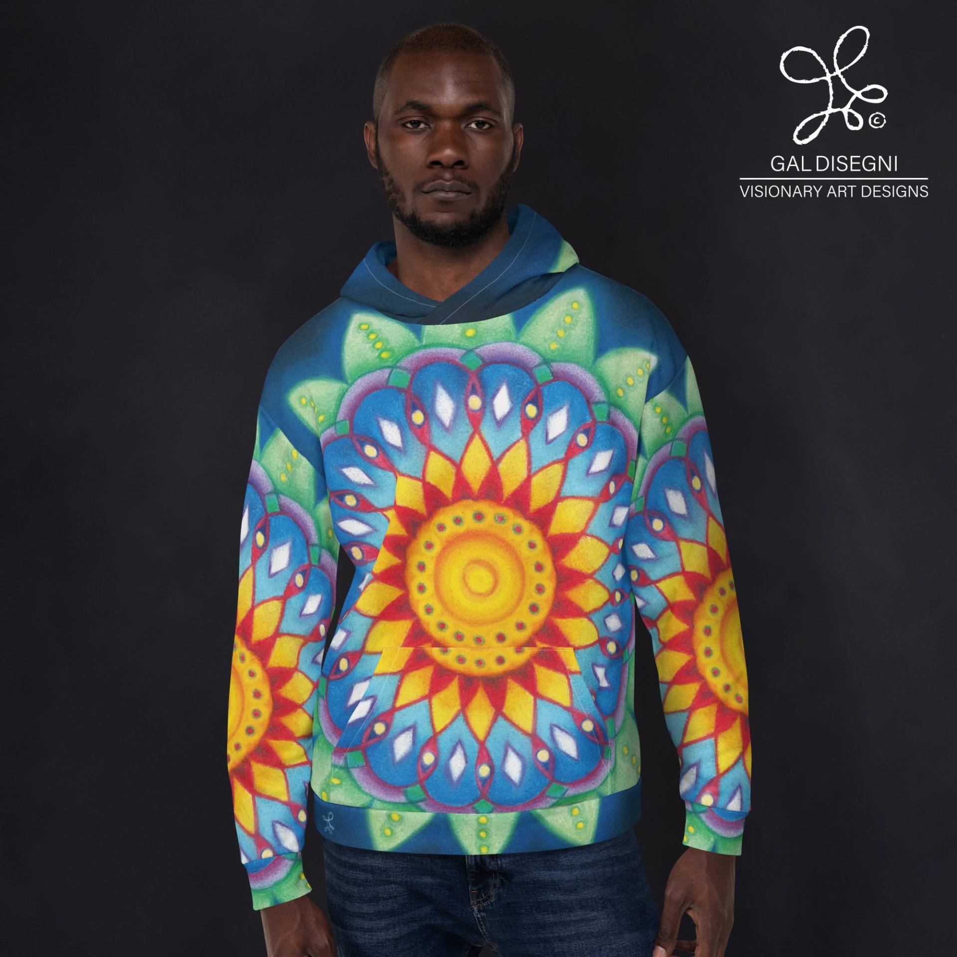 Unisex Hoodie "Seed Of Joy" Von Gal Eldad Disegni von GalDisegniArt