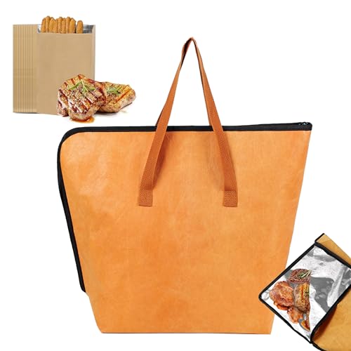 Grilltasche zum Ausruhen von Fleisch mit 10 Kraftbeuteln, wiederverwendbarer Smoker, Grillfleisch, isolierte Ruhedecke für Bruststück/Schweinefleisch/Truthahn, Grillzubehör, Geschenkset für Männer Grilltasche zum Ausruhen von Fleisch mit 10 Kraftbeuteln, wiederverwendbarer Smoker, Grillfleisch, isolierte Ruhedecke für Bruststück/Schweinefleisch/Truthahn, Grillzubehör, Geschenkset für Männer von GalaHub