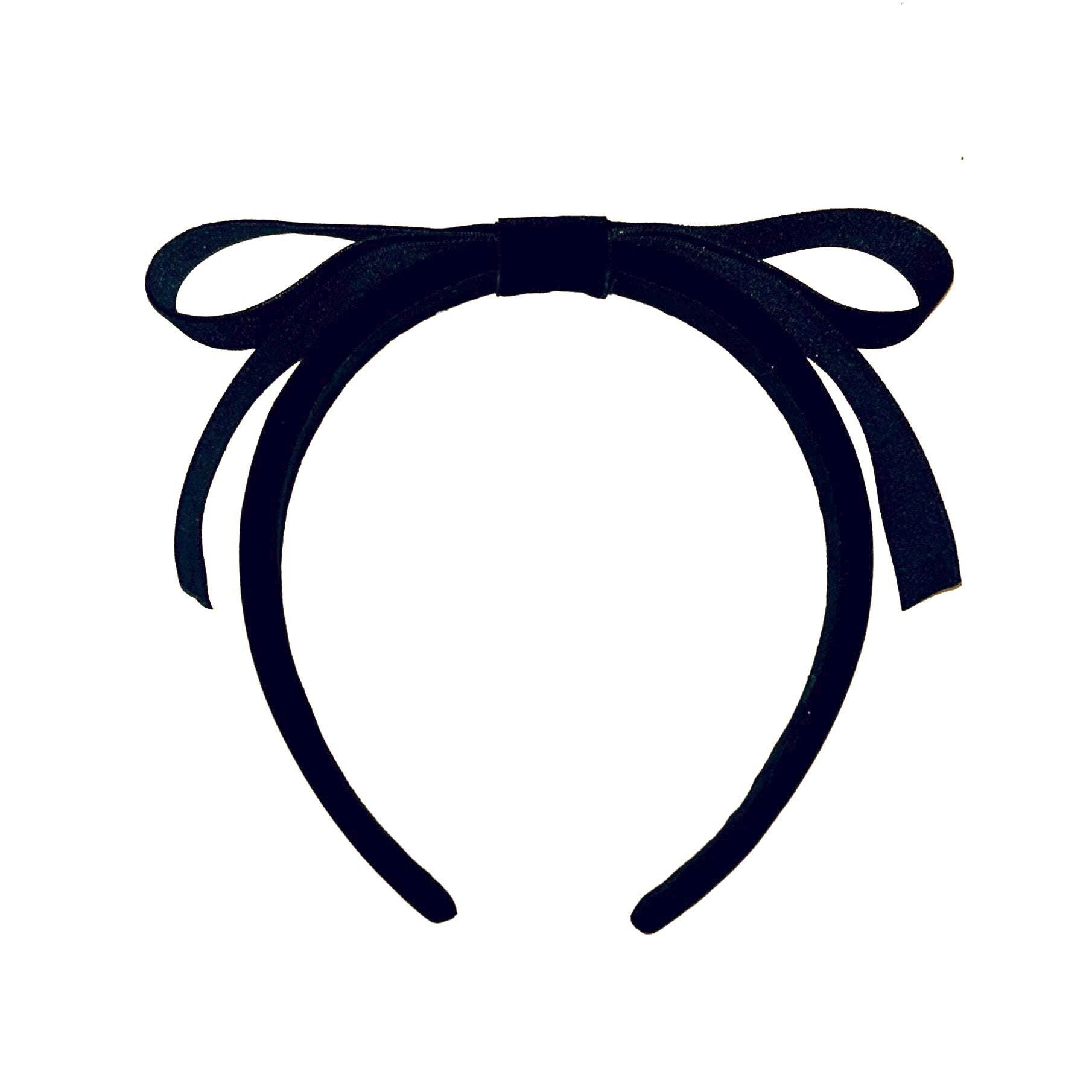 Schwarzes Samt Schleifen Stirnband - Elegantes Haar Accessoire Für Damen & Mädchen | Urlaub Party Oder Geschenk Luxe Soft Bow Besondere Anlässe Schwarzes Samt Schleifen Stirnband - Elegantes Haar Accessoire Für Damen & Mädchen | Urlaub Party Oder Geschenk Luxe Soft Bow Besondere Anlässe von GalacticBohemian