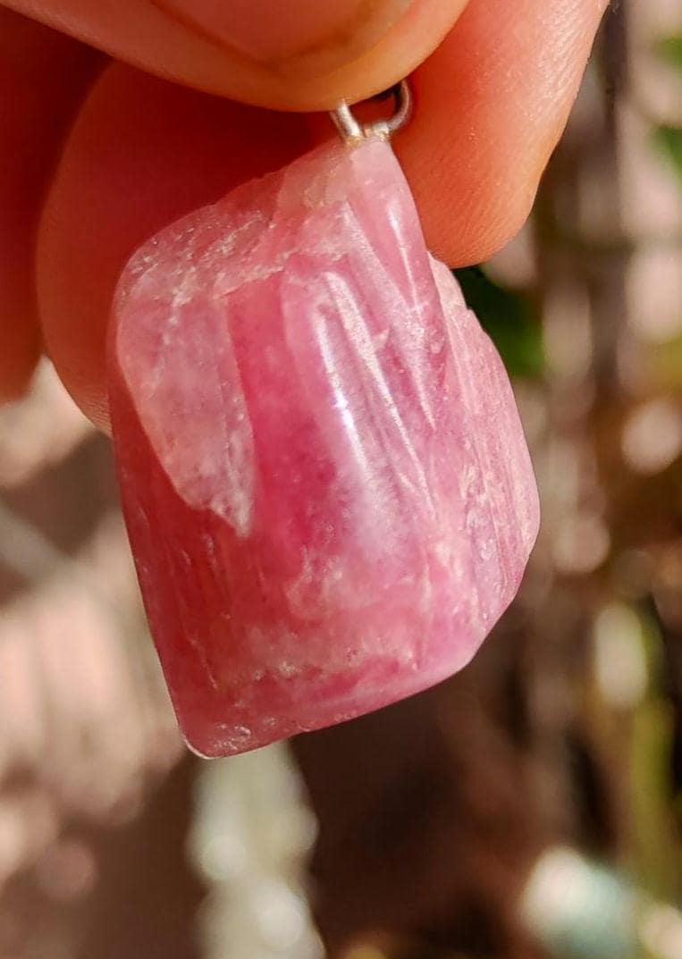 Rosa Turmalin | Rubellit Anhänger von GalacticDivineLotus