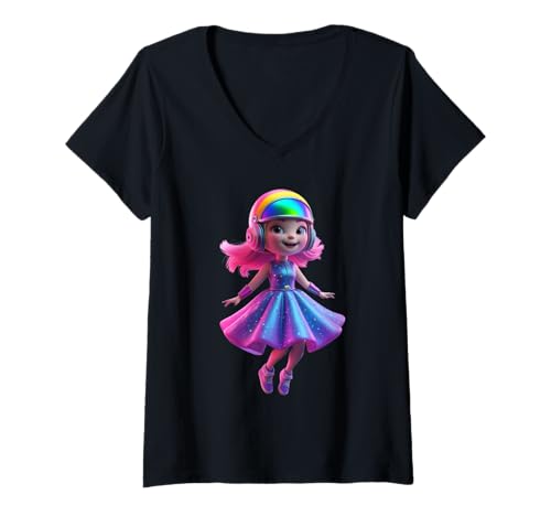 Damen Galaxy Girl Lustiges Unisex-Design für Männer und Frauen T-Shirt T-Shirt mit V-Ausschnitt Damen Galaxy Girl Lustiges Unisex-Design für Männer und Frauen T-Shirt T-Shirt mit V-Ausschnitt von Galaxy Girl Funny Unisex Design For Men Women Tee