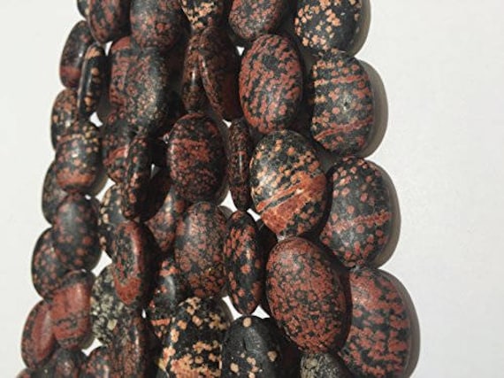 Red Snow Flake Jasper von GalaxyBeadsShop