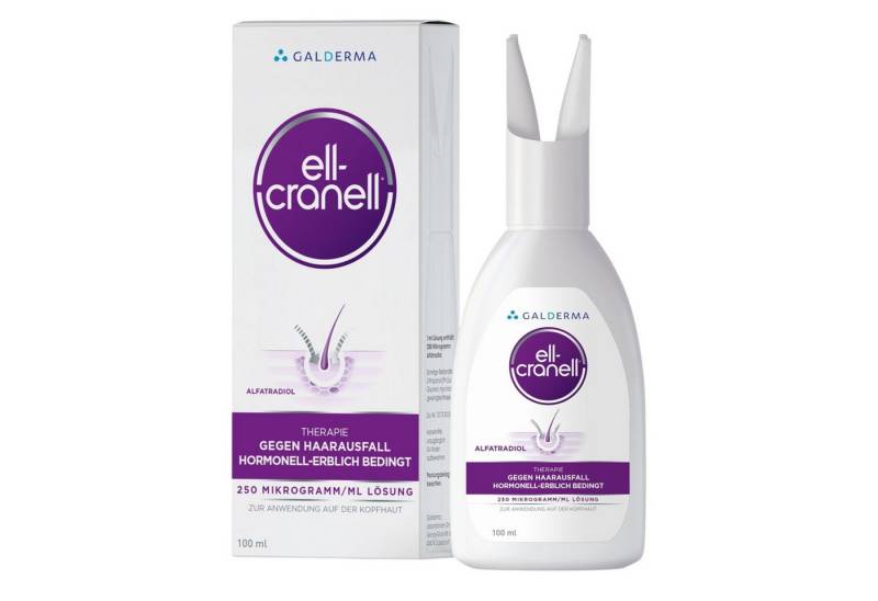Galderma Laboratorium GmbH Haarkur Ell-Cranell® bei hormonell-erblich bedingten Haarausfall von Galderma Laboratorium GmbH