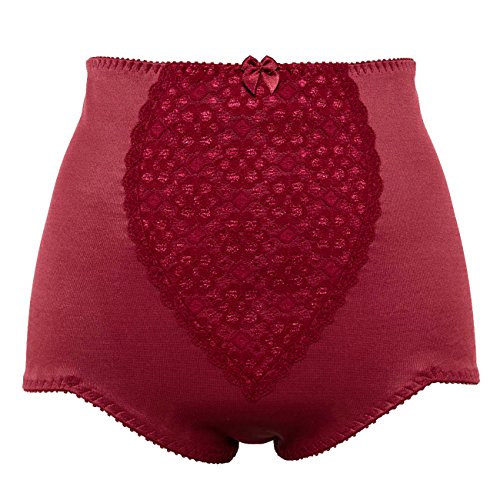 Format Miederhose Formwäsche Stützmiederhose Shapeware Bordeaux Gr. 46 von Galeja