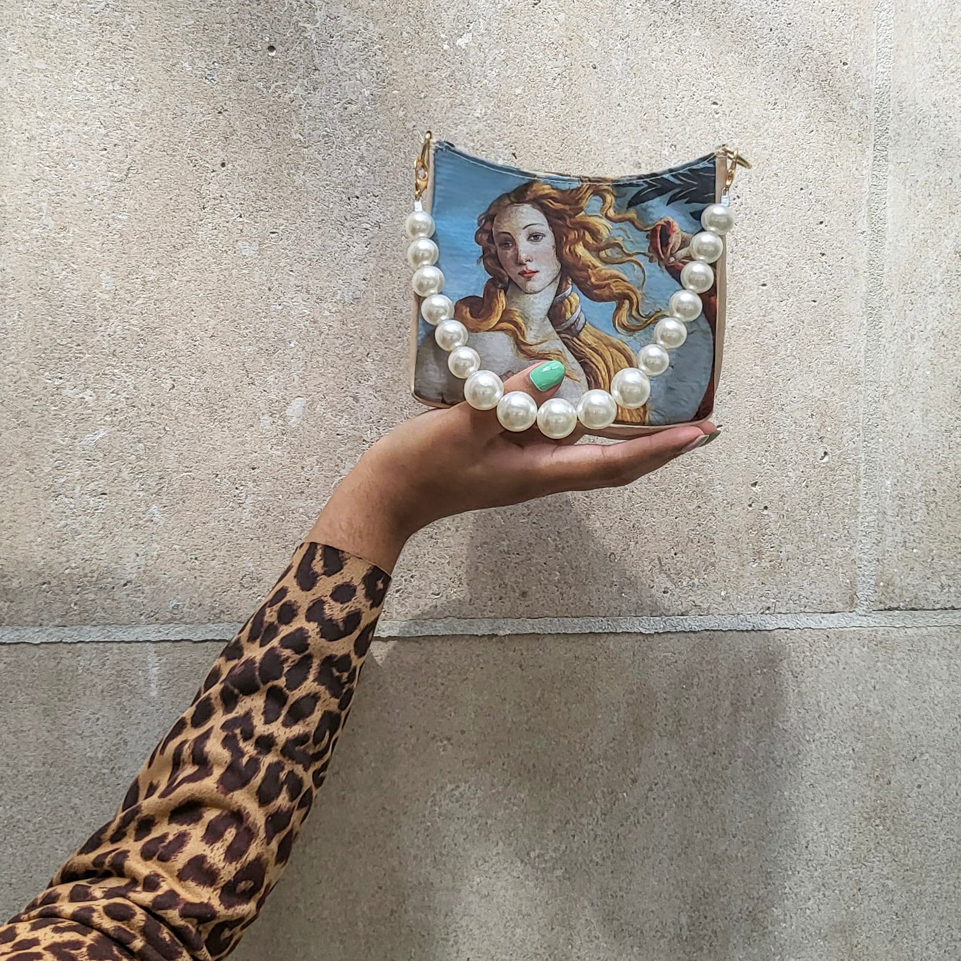 Botticelli Tasche | Mini Hangetasche Renaissance Regency Cottagecore Stil von GaleriaLabel
