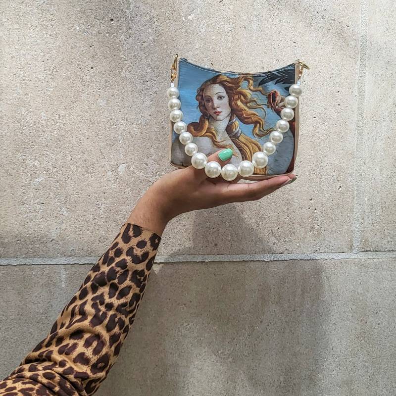 Botticelli Tasche | Mini Hangetasche Renaissance Regency Cottagecore Stil von GaleriaLabel