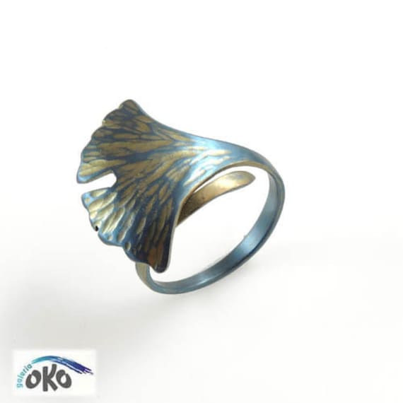 Ring Aus Titanium Ring Aus Titanium von GaleriaOKO