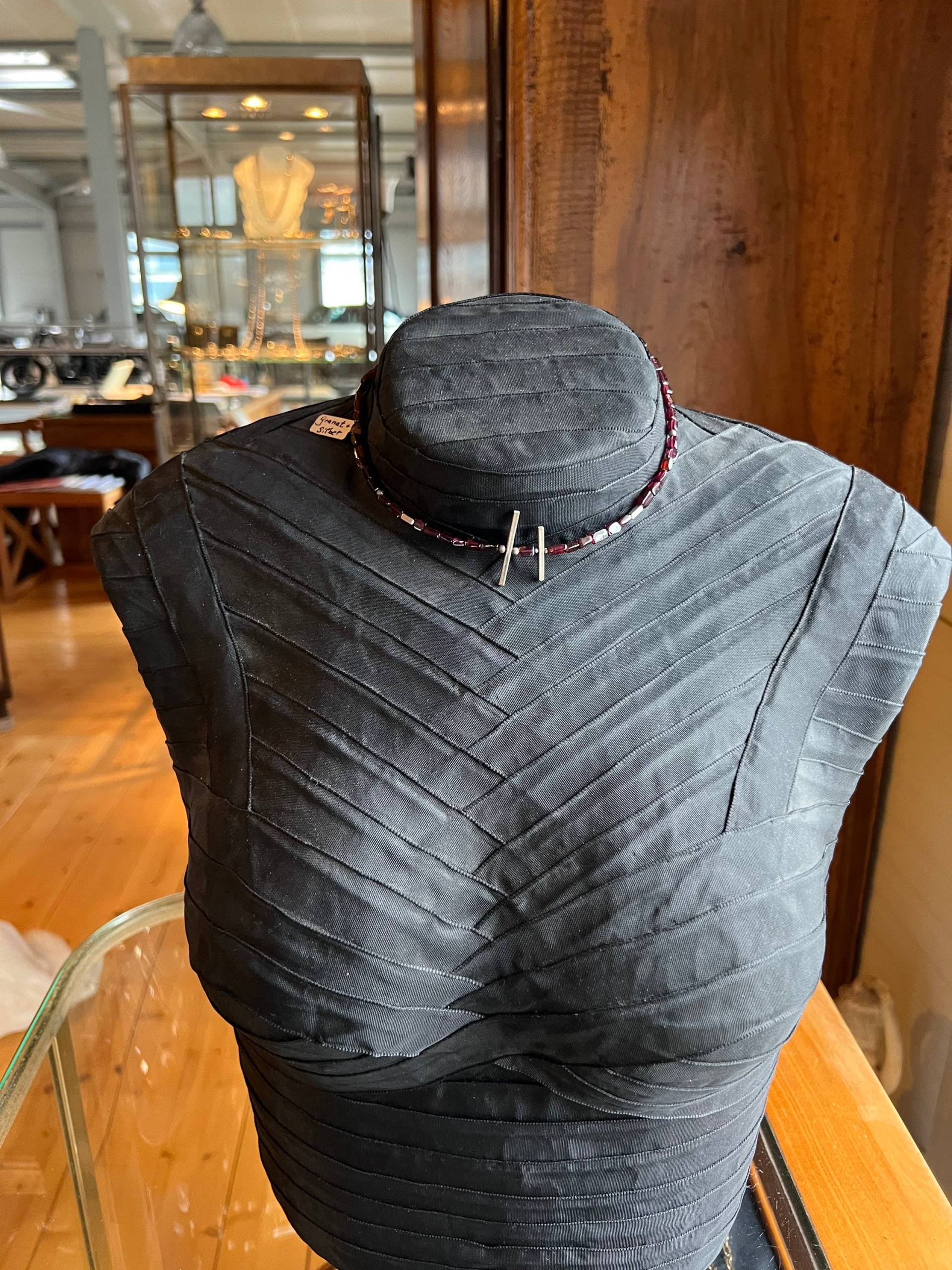 Granat Mit Silber Kette von GalerieTrunz