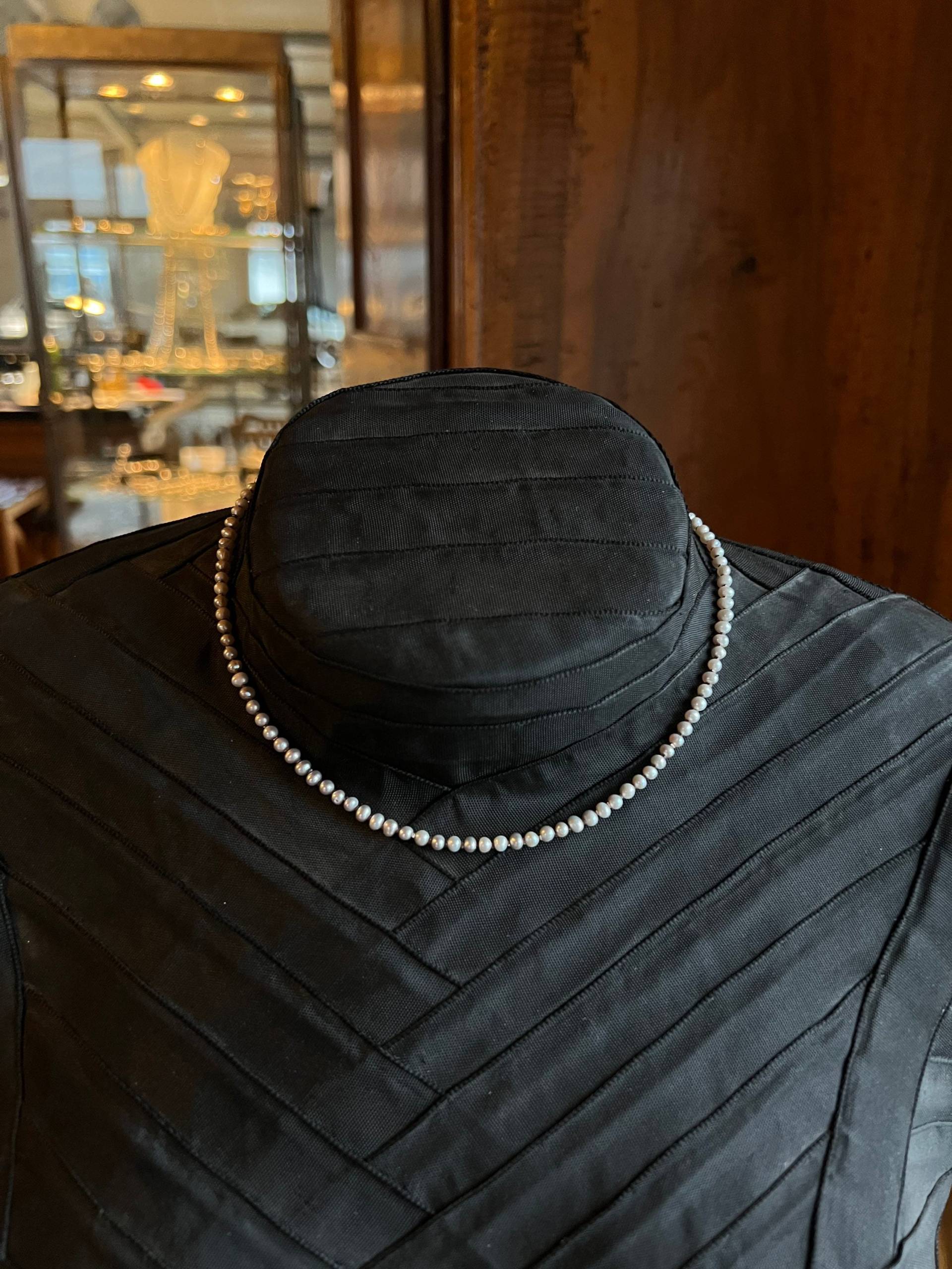 Perlenkette Mit Silber von GalerieTrunz