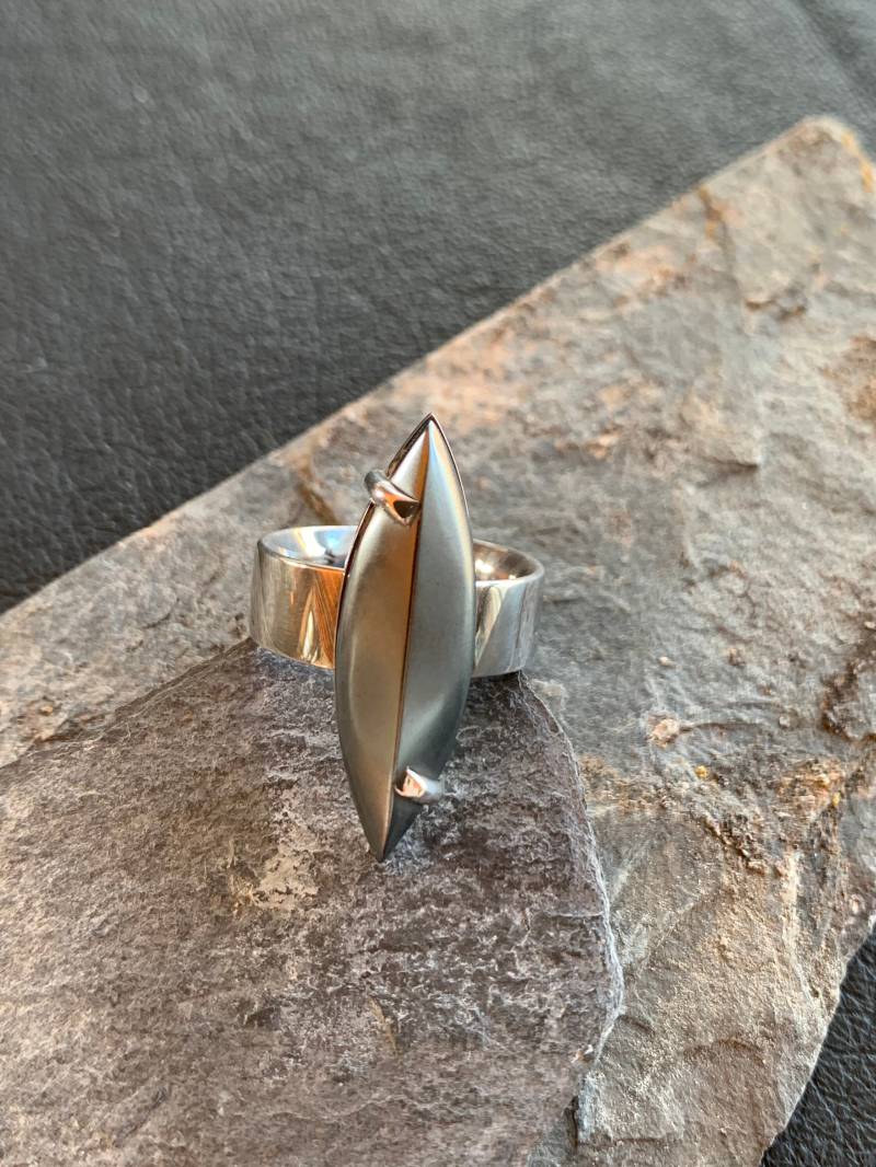 Ring Silber Mit Hämatit Ring Silber Mit Hämatit von GalerieTrunz