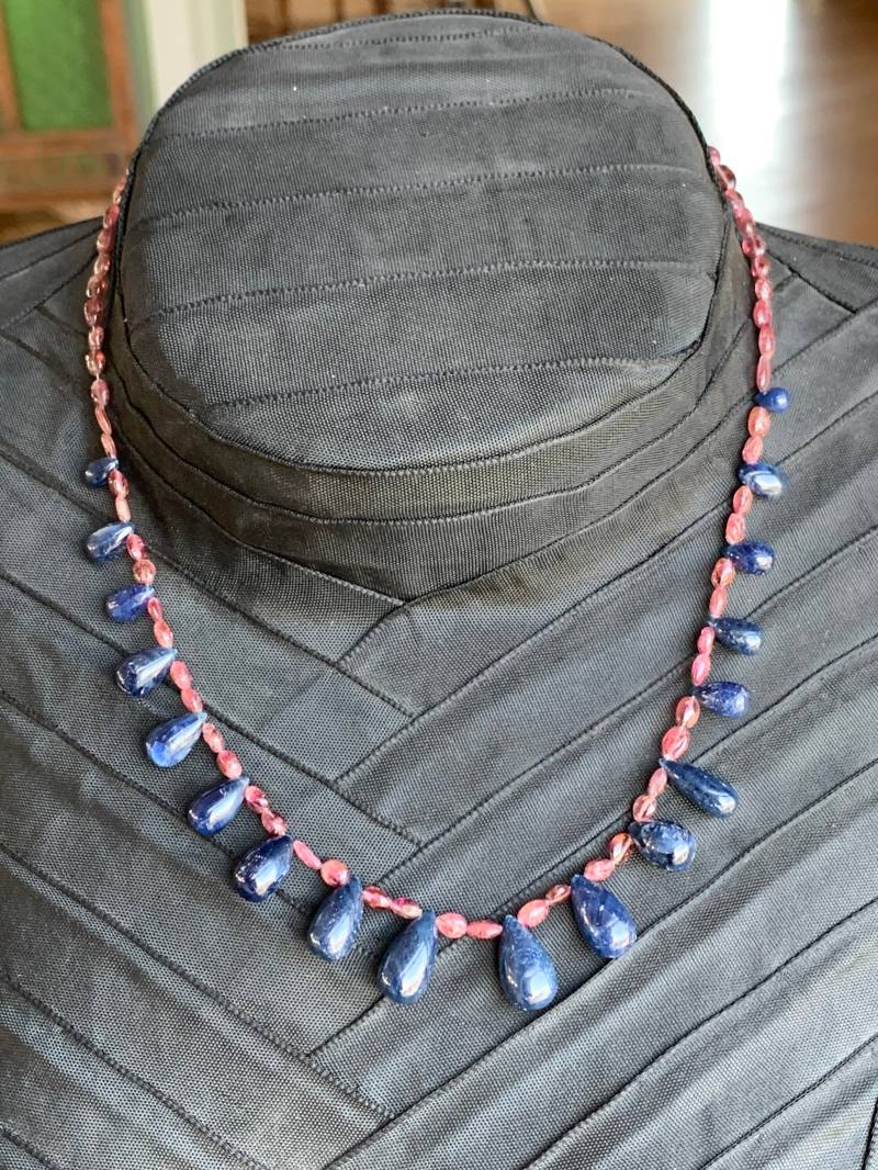 Saphir/Turmalin Kette von GalerieTrunz