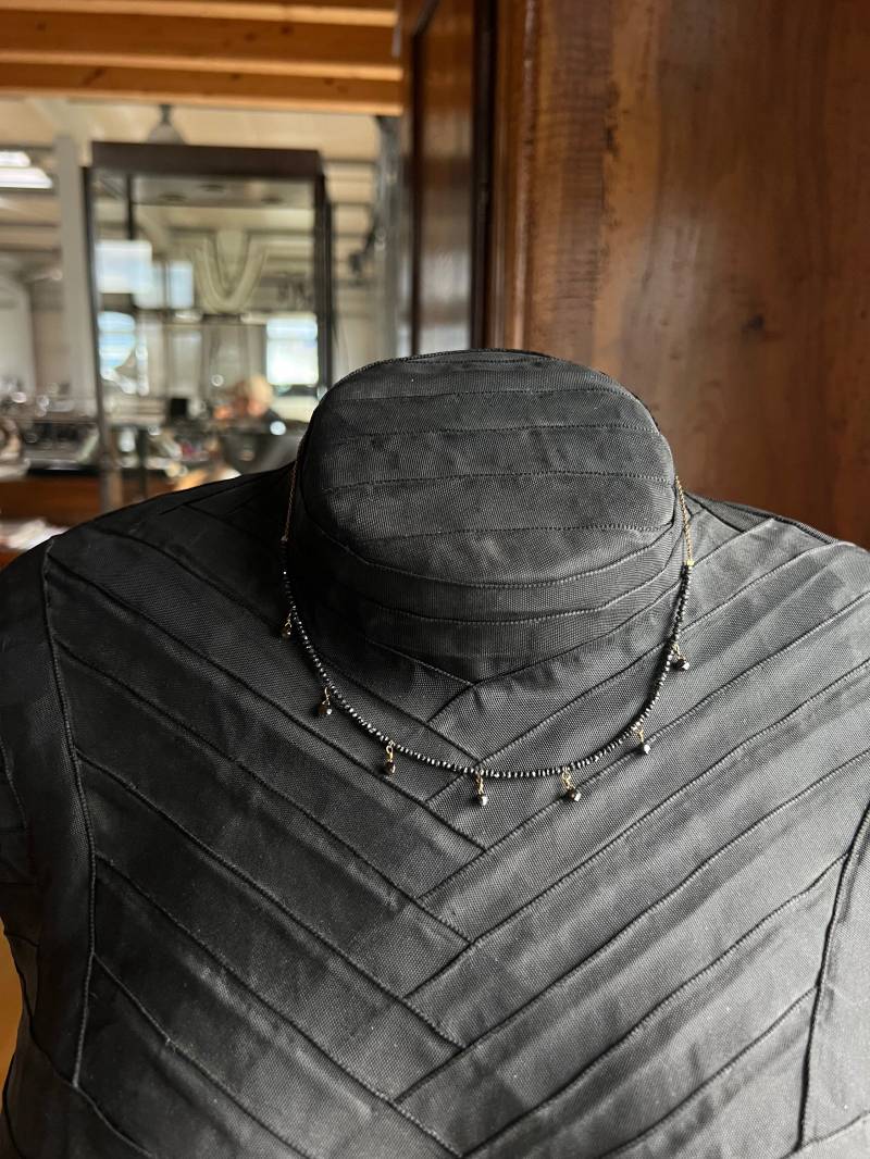 Schwarzer Diamant Kette von GalerieTrunz