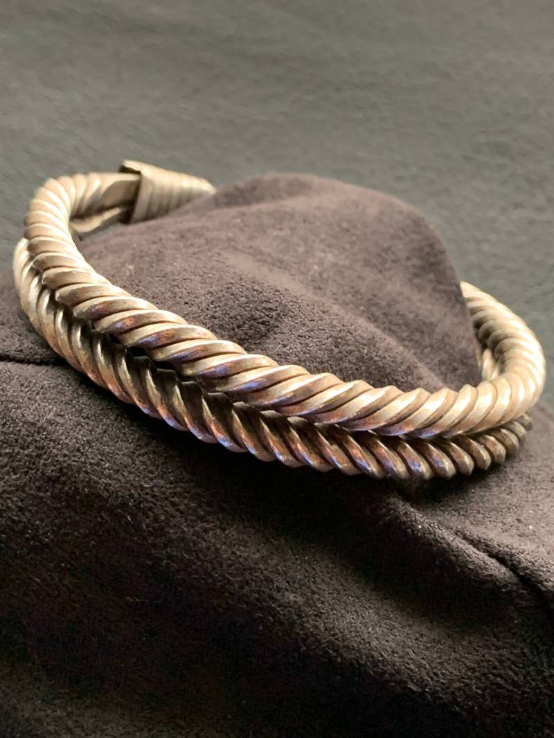 Silberarmreif Geflochten von GalerieTrunz