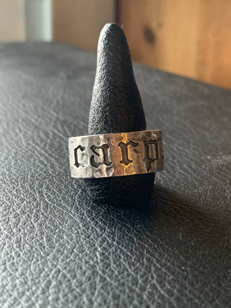 Silberring 925 Carpe Diem Von Elf Craft von GalerieTrunz