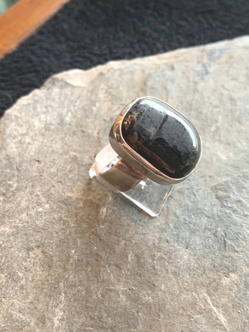 Silberring Mit Jaspis von GalerieTrunz