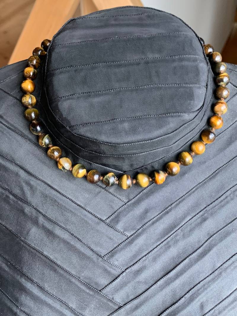 Tigerauge Perlenkette von GalerieTrunz