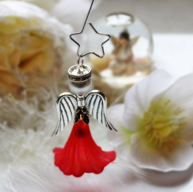 2/6 Xxl Engel Anhänger Elfe Bastel Kit Baumschmuck Gastgeschenk Basteln Hochzeit Taufe Farbwahl von Galerieofart4you