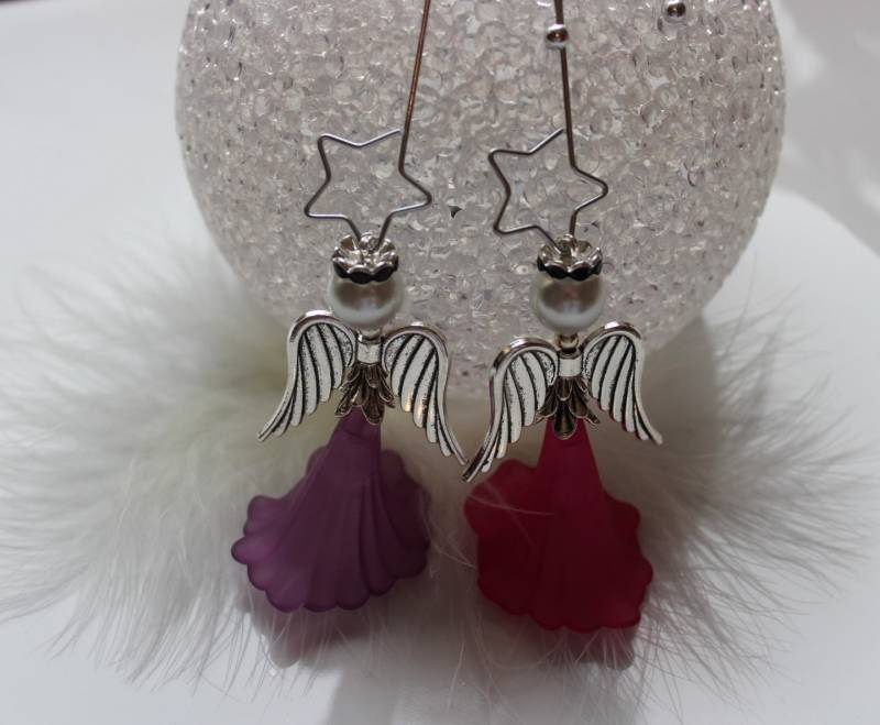 Bastelset 2 Xxl Engel Elfe Zum Schutzengel Selber Machen Silberfarben Für Weihnachten Hochzeit von Galerieofart4you