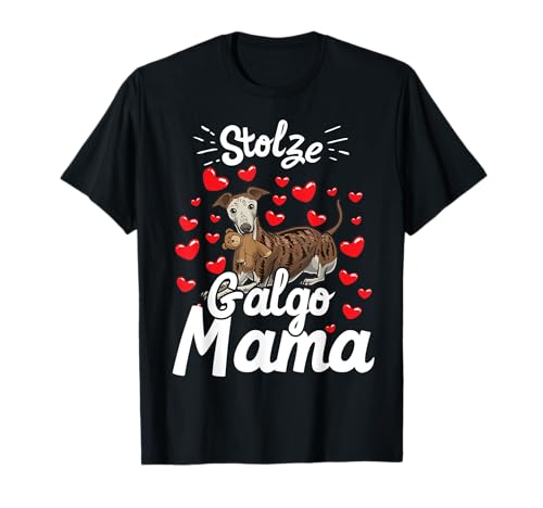 Galgo Espanol Mama T-Shirt Galgo Espanol Mama T-Shirt von Galgo Español Geschenk Thembalove