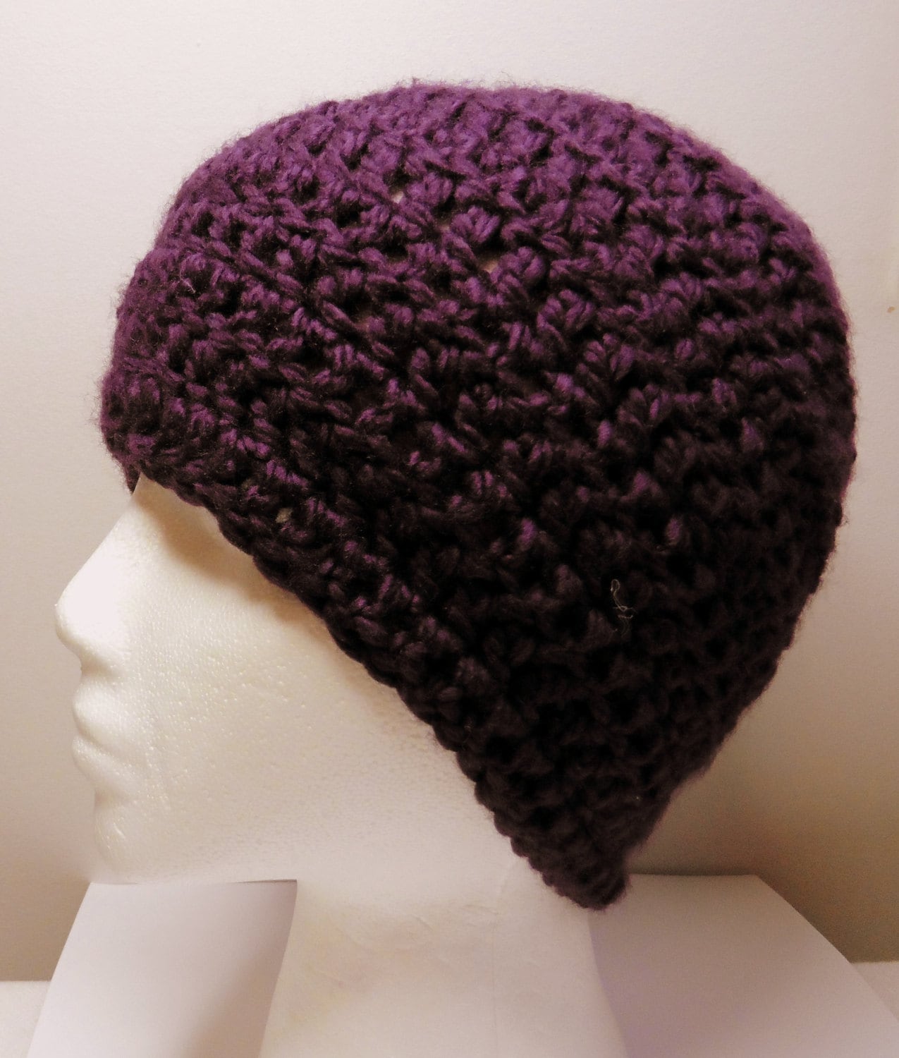 Lila Wintermütze Beanie von GalianoCreations