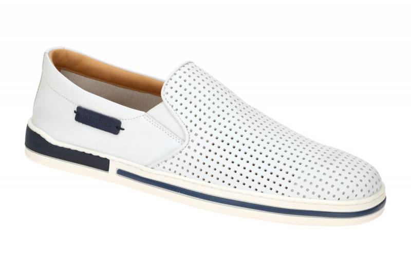 Galizio Toressi 440810A 19927 wei? - sportliche Slipper f?r Herren von Galizio Torresi