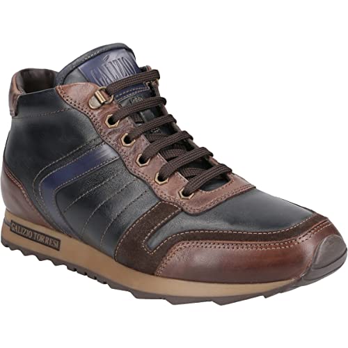 Galizio Torresi Boots 324218 V19359, Glattleder, Braun, Herren EU 45 von Galizio Torresi