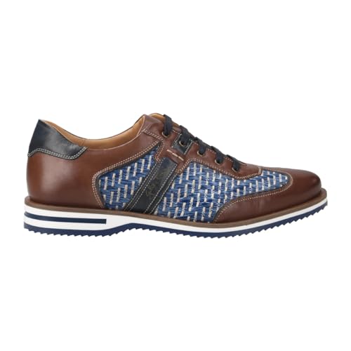 Galizio Torresi Schnürschuhe 310530 V70118, gelocht/geflochten, Braun, Herren EU 45 von Galizio Torresi