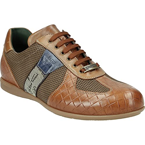 Galizio Torresi Sneaker 316080A, Glattleder, Braun, Herren EU 43 von Galizio Torresi