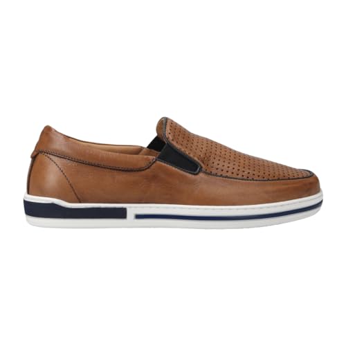 Galizio Torresi Sneaker 440520A V.Nuova, gelocht/geflochten, Braun, Herren EU 46 von Galizio Torresi