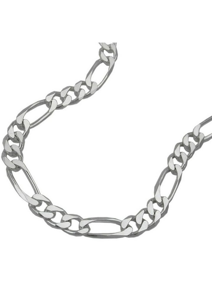 Gallay Silberarmband Armband 48mm Figarokette flach Silber 925 21cm (Silberarmband, 1-tlg) von Gallay