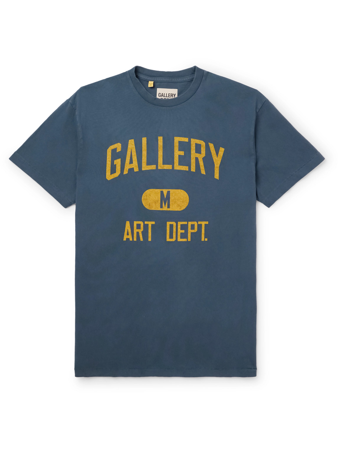 Gallery Dept. - Art Dept Logo-Print Cotton-Jersey T-Shirt - Men - Blue - S von Gallery Dept.