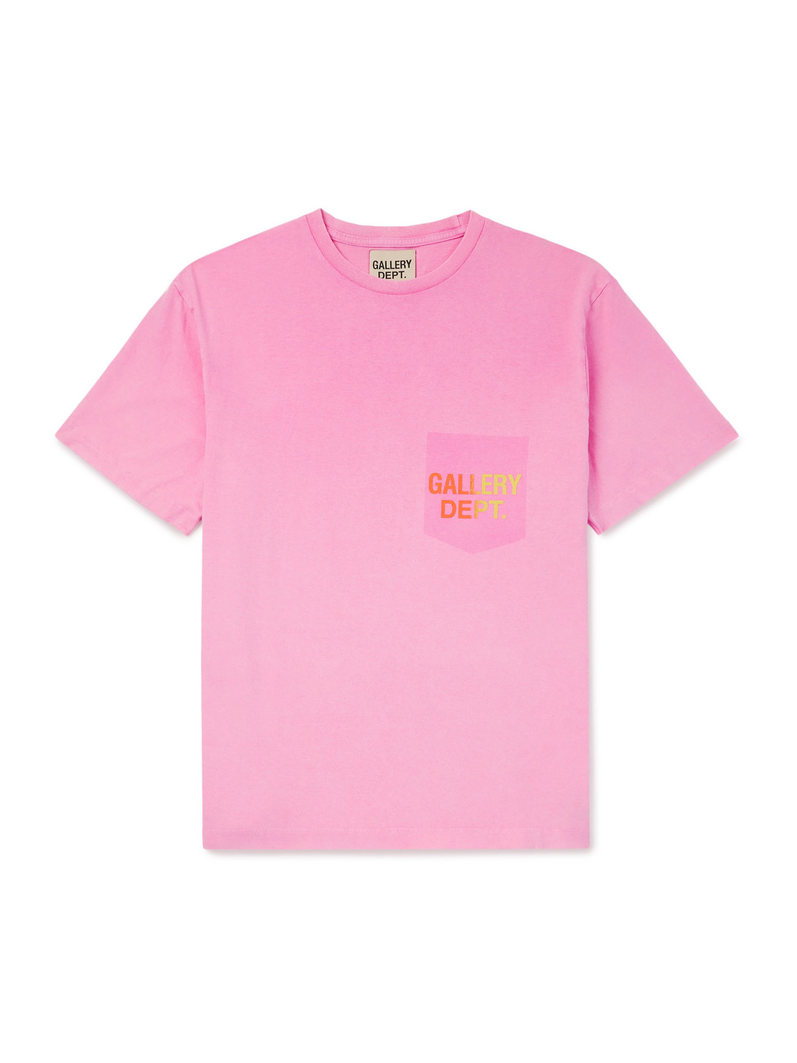 Gallery Dept. - Boardwalk Logo-Print Paint-Splattered Cotton-Jersey T-Shirt - Men - Pink - XL Gallery Dept. - Boardwalk Logo-Print Paint-Splattered Cotton-Jersey T-Shirt - Men - Pink - XL von Gallery Dept.