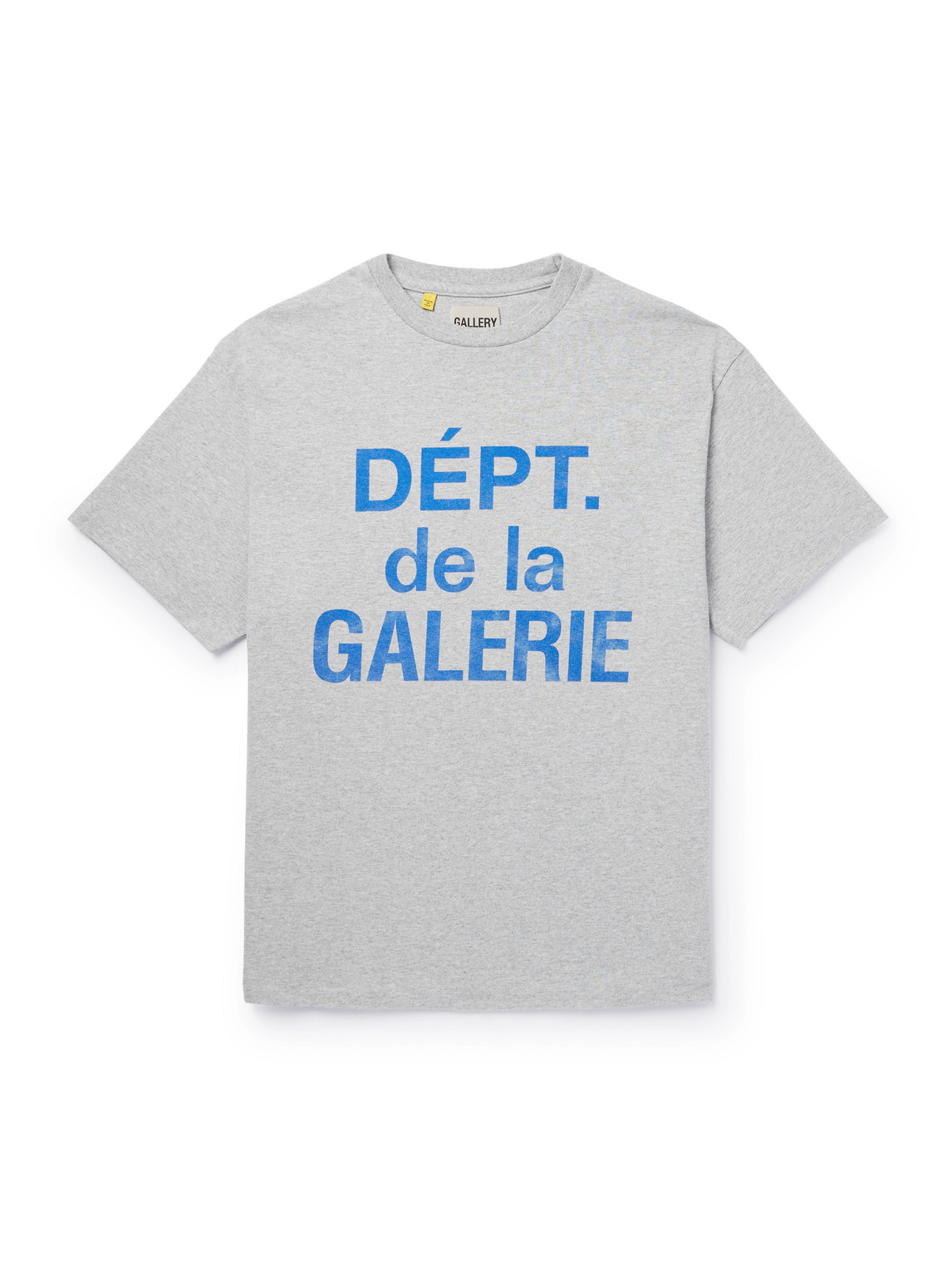 Gallery Dept. - Logo-Print Cotton-Blend Jersey T-Shirt - Men - Gray - S von Gallery Dept.