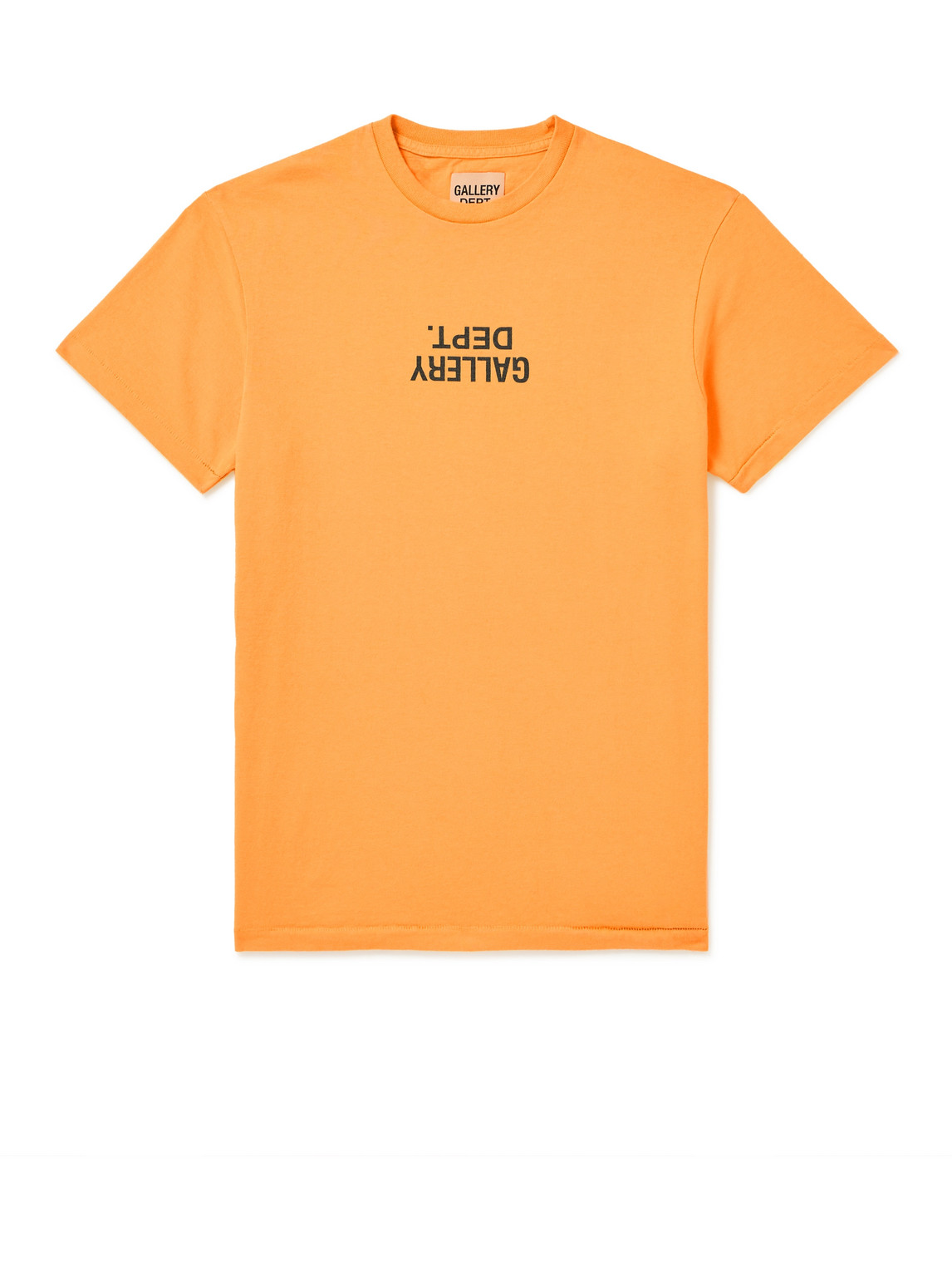 Gallery Dept. - Logo-Print Cotton-Jersey T-Shirt - Men - Orange - XL von Gallery Dept.