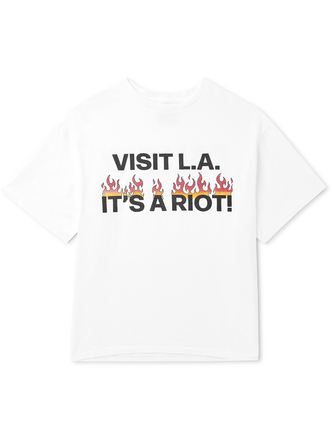 Gallery Dept. - Logo-Print Cotton-Jersey T-Shirt - Men - White - XS Gallery Dept. - Logo-Print Cotton-Jersey T-Shirt - Men - White - XS von Gallery Dept.