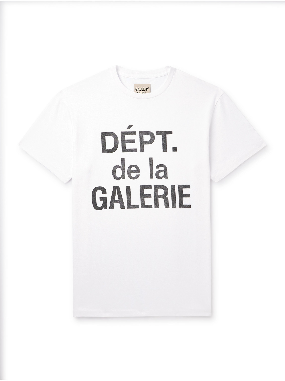 Gallery Dept. - Logo-Print Cotton-Jersey T-Shirt - Men - White - XXL von Gallery Dept.