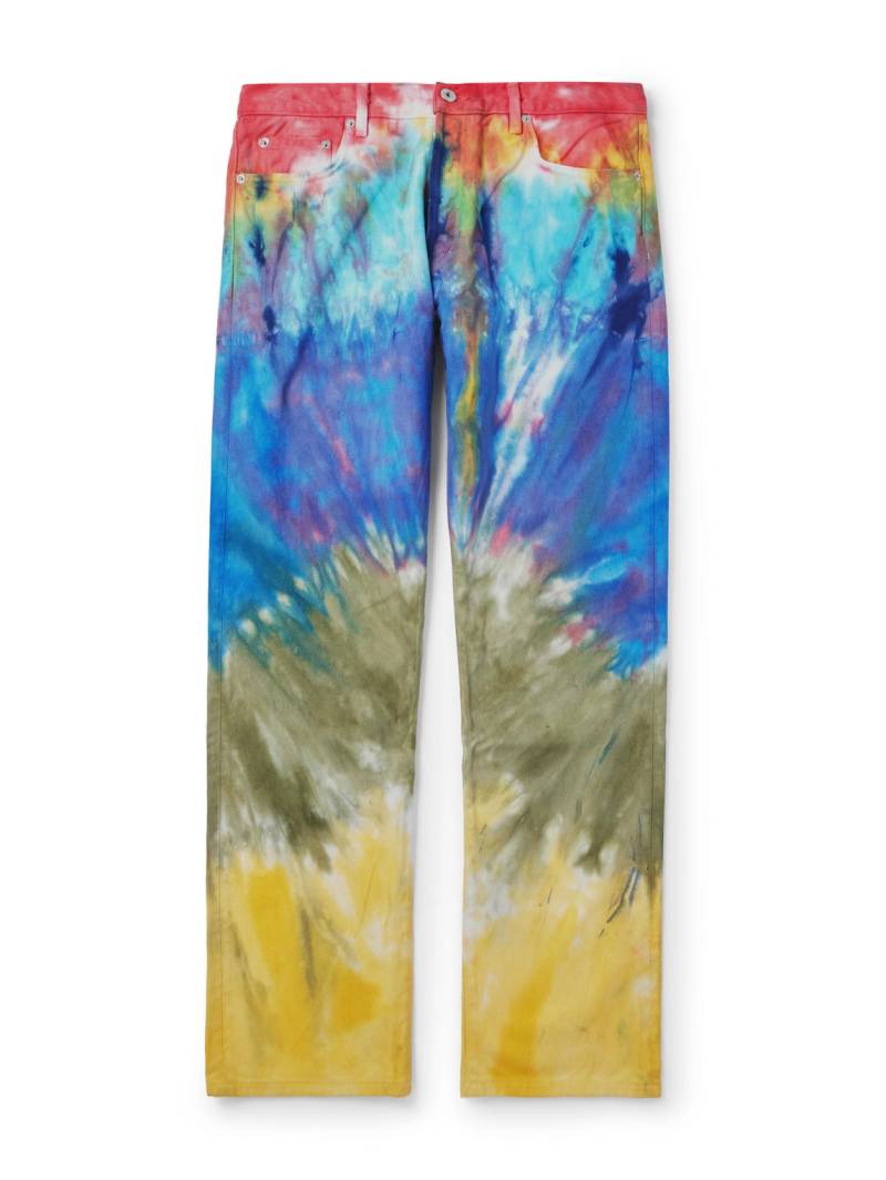 Gallery Dept. - Marley Straight-Leg Distressed Tie-Dyed Jeans - Men - Multi - UK/US 32 von Gallery Dept.