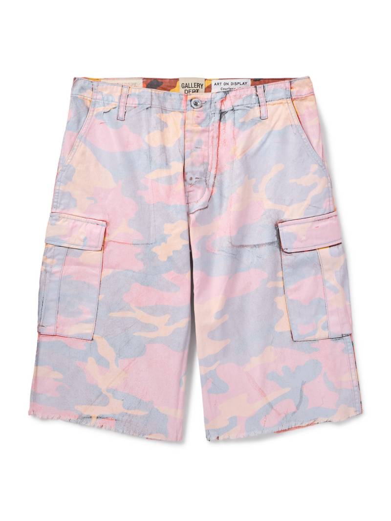 Gallery Dept. - Straight-Leg Camouflage-Print Cotton-Twill Cargo Shorts - Men - Pink - UK/US 30 Gallery Dept. - Straight-Leg Camouflage-Print Cotton-Twill Cargo Shorts - Men - Pink - UK/US 30 von Gallery Dept.