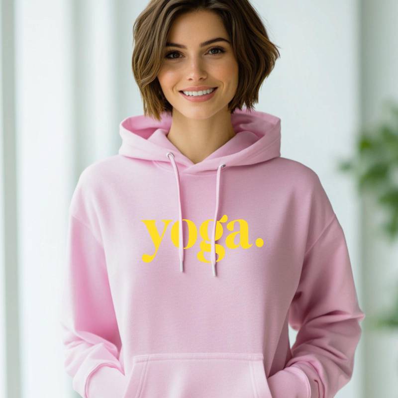 Gemütlicher Yoga Hoodie Frauen Relaxed Fit Loungewear Bequemes Workout Top von Gallery62Shop