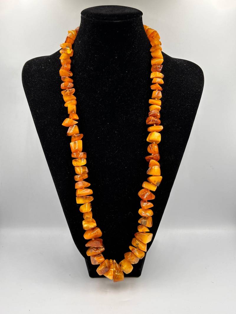 Antike Bernstein Endlos Halskette von GalleryJarrodi