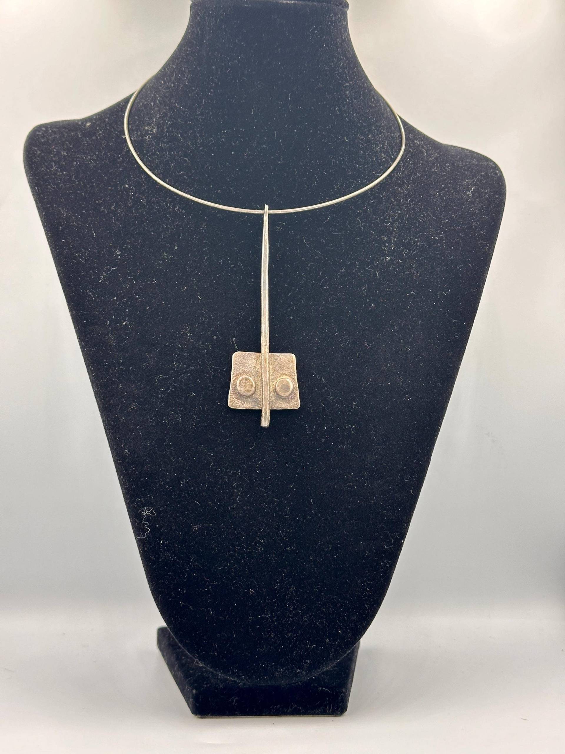 Antike Collier Halskette - Silber | Ungestempelt von GalleryJarrodi