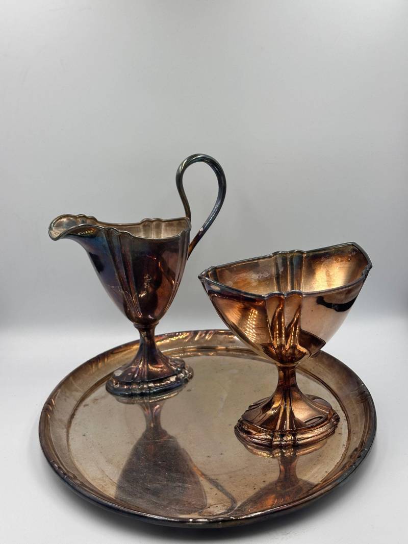 Kaffeeservice/Teeservice Aus 800Er Silber Von A. Schlamann Mit Widmung von GalleryJarrodi