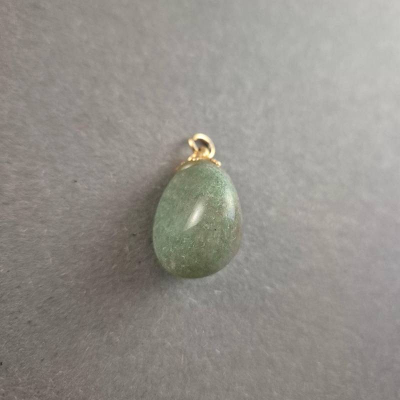 Vintage Aventurin-Anhänger - Natürliche Schönheit Mit Goldfassung Vintage Aventurin-Anhänger - Natürliche Schönheit Mit Goldfassung von GalleryJarrodi