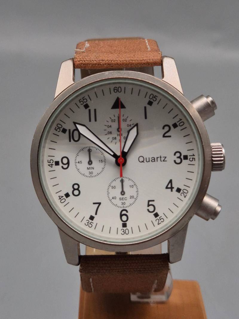 Watch It Herren Uhr - Chronograph-Design Mit Textilarmband von GalleryJarrodi